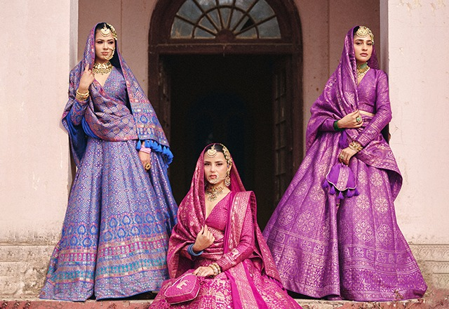 outfits designed for the wedding season