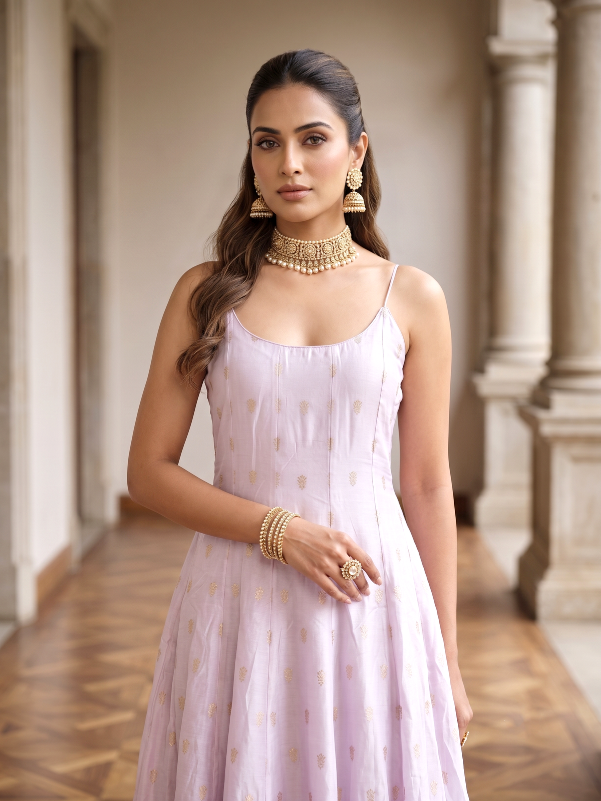 THE LILAC BEHNAAZ ANARKALI