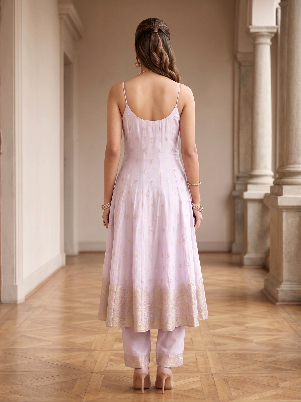 THE LILAC BEHNAAZ ANARKALI