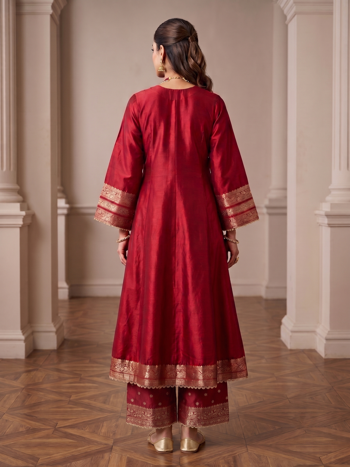 The Suhana Suit - Red