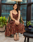 Regena cassandrra in la fleur sauvage dress