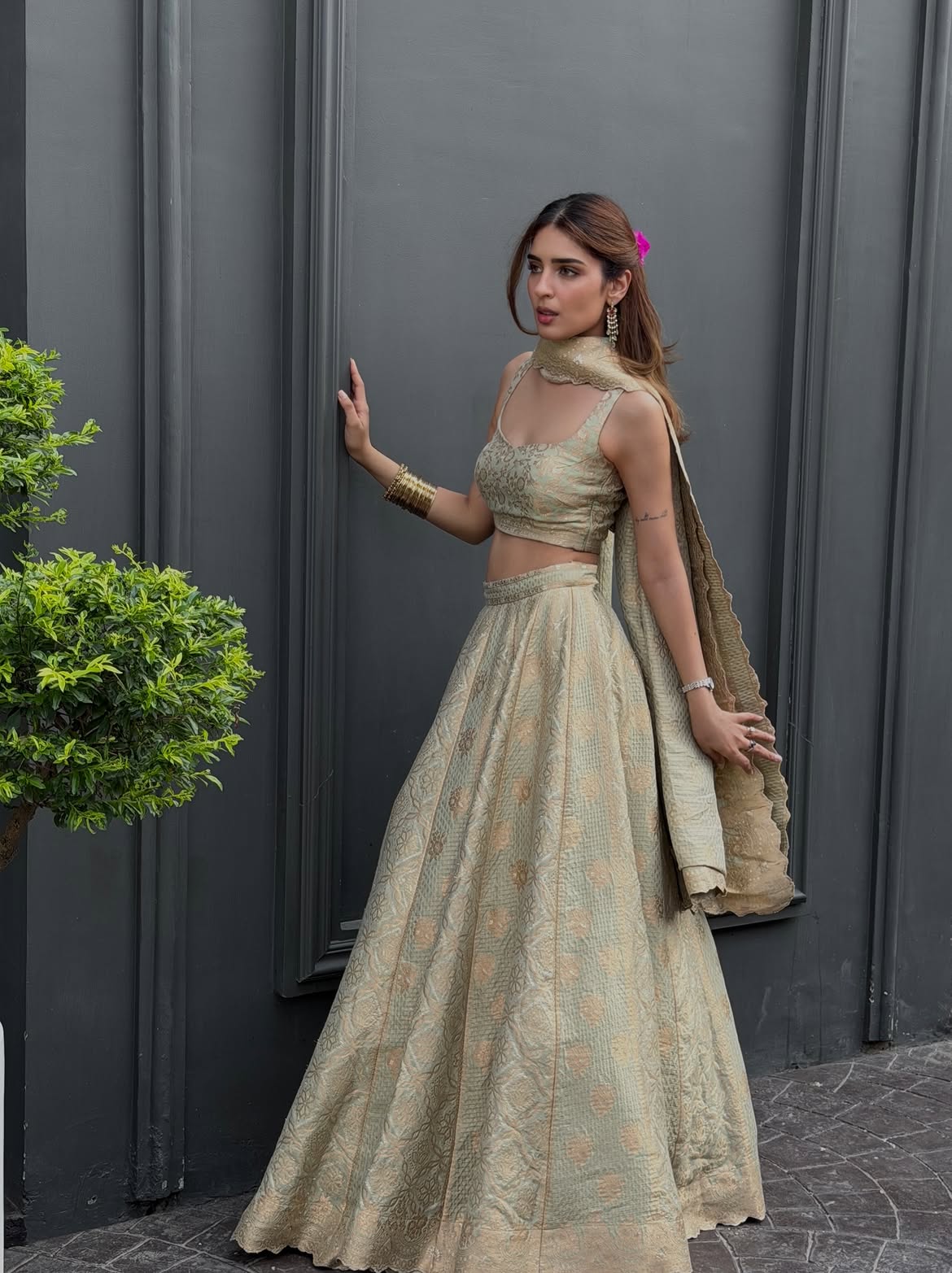 ABABEEL KAUR SIDHU IN PISTA KAJU BARFI