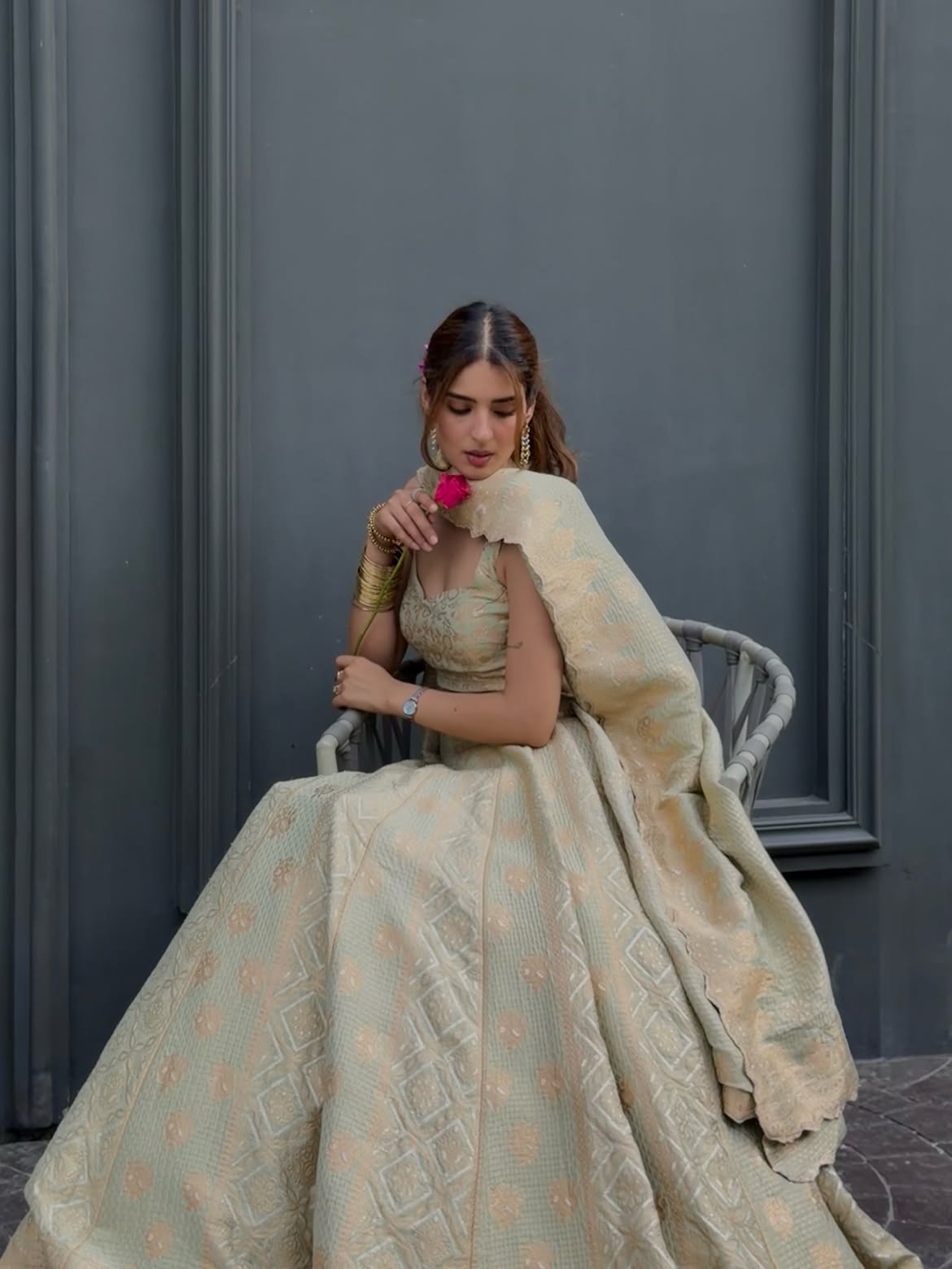 ABABEEL KAUR SIDHU IN PISTA KAJU BARFI