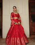 THE LAAL MINARA LEHENGA