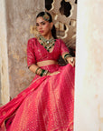 THE GULAABI HEERA LEHENGA