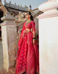 THE GULAABI HEERA LEHENGA