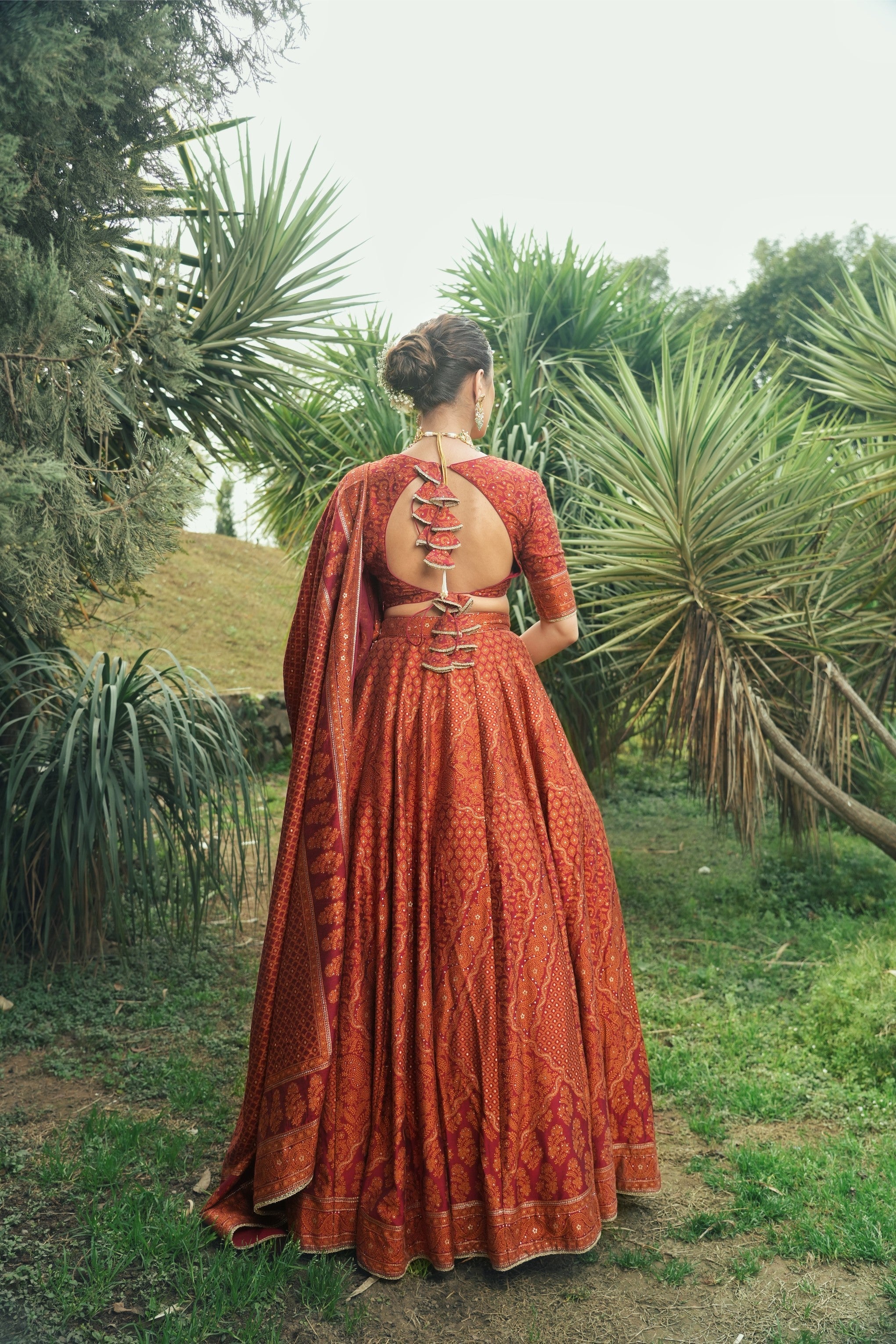 The Qalb Lehenga
