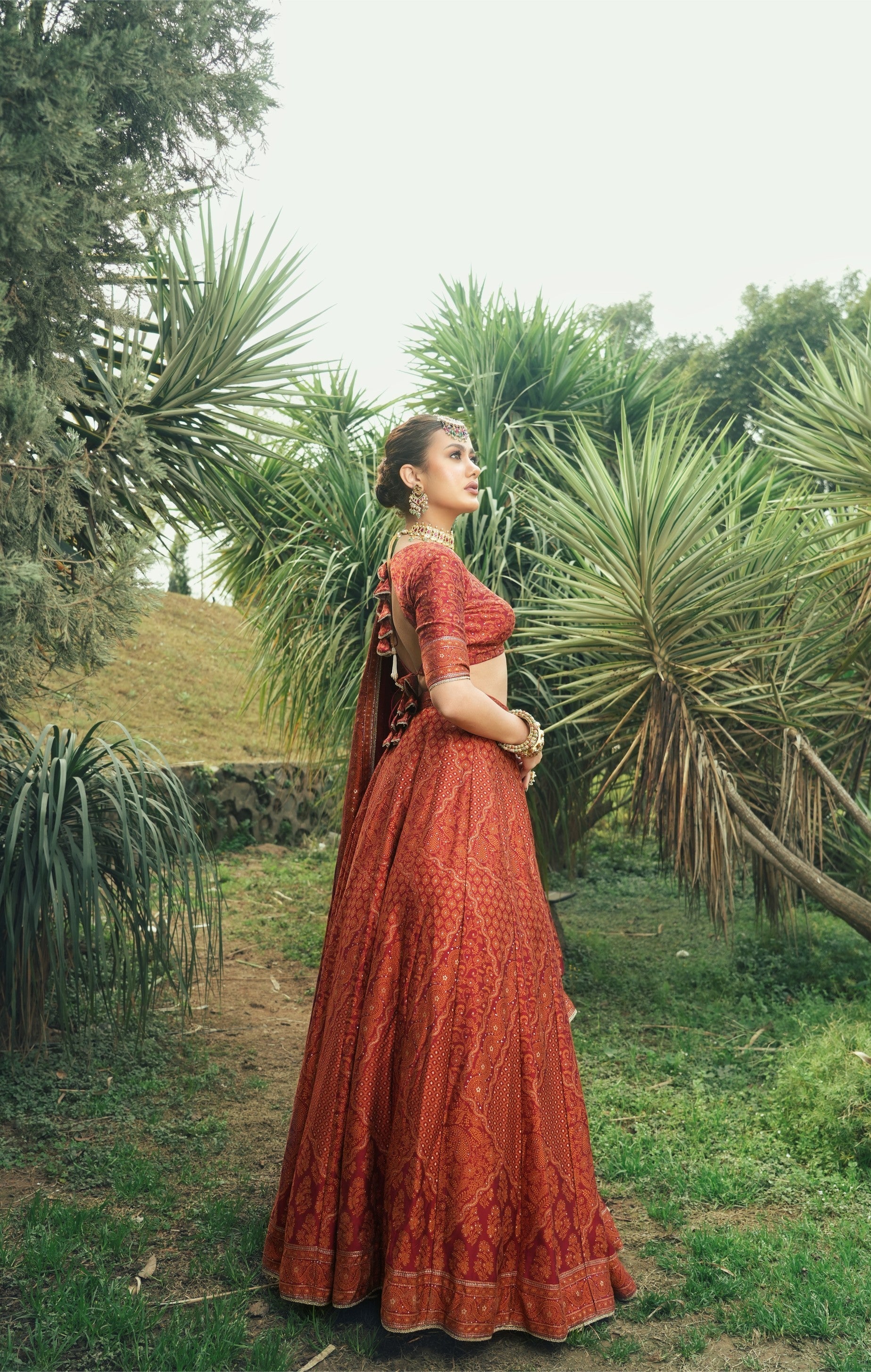 The Qalb Lehenga