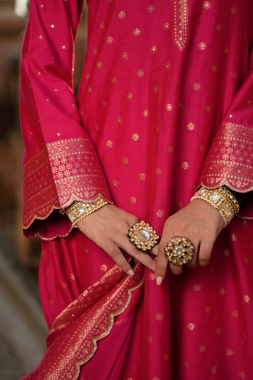 THE GULAABI RIZWANA SUIT