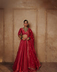 THE GULAABI HEERA LEHENGA