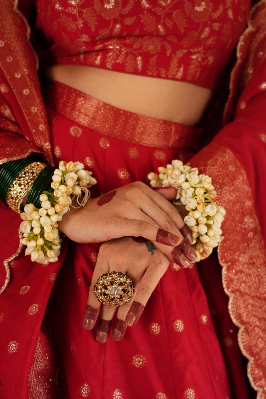 THE LAAL MINARA LEHENGA