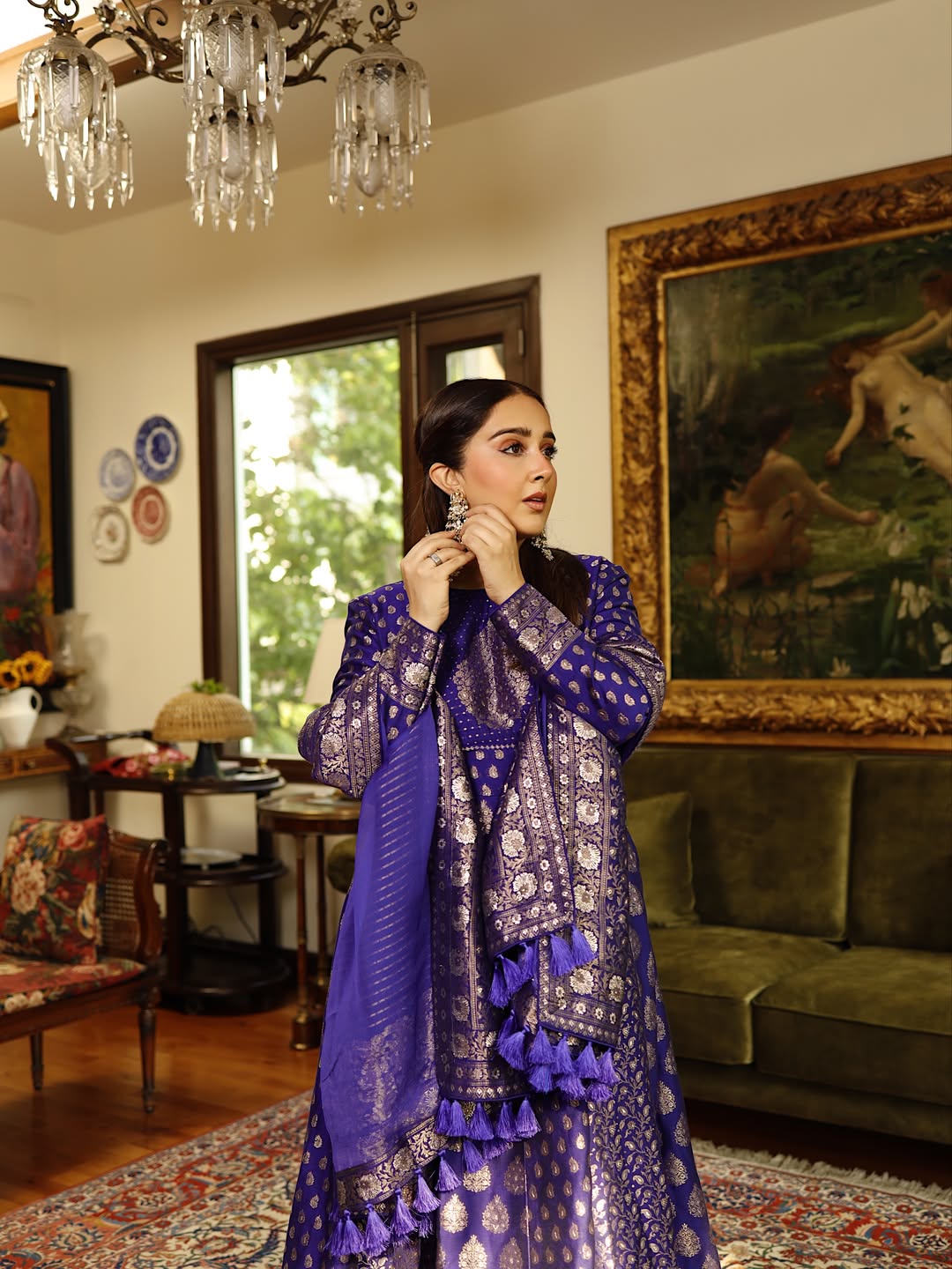 SANJANA BATRA IN ZEENAT MAHAL ANARKALI