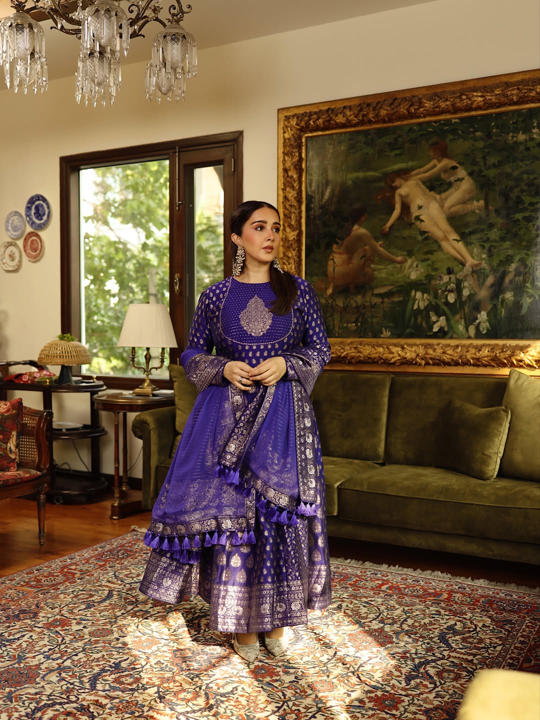 SANJANA BATRA IN ZEENAT MAHAL ANARKALI
