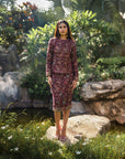 LA PRUNE ROUGE JACKET &SKIRT SET