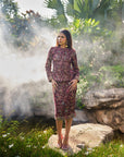 LA PRUNE ROUGE JACKET &SKIRT SET