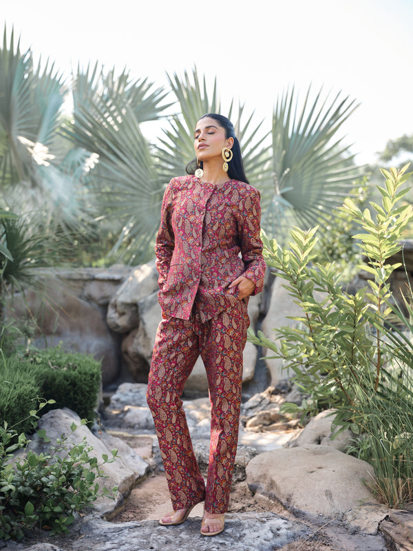 LA FLEUR ÉCLORE JACKET &amp; PANTS SET