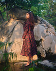 LA VIE EN ROSE BLAZER, BLOUSE & SKIRT SET