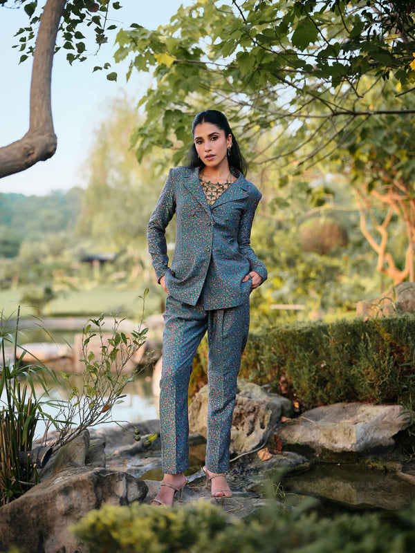 LA CÔTE D'AZUR BLAZER & PANTS SET