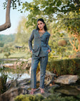 LA CÔTE D'AZUR BLAZER & PANTS SET