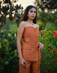 LE SOLEIL D'OR BUSTIER CO-ORD SET