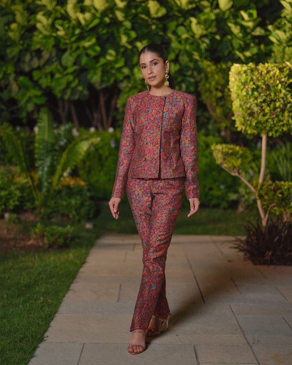LA PETITE FLEUR JACKET & PANT SET