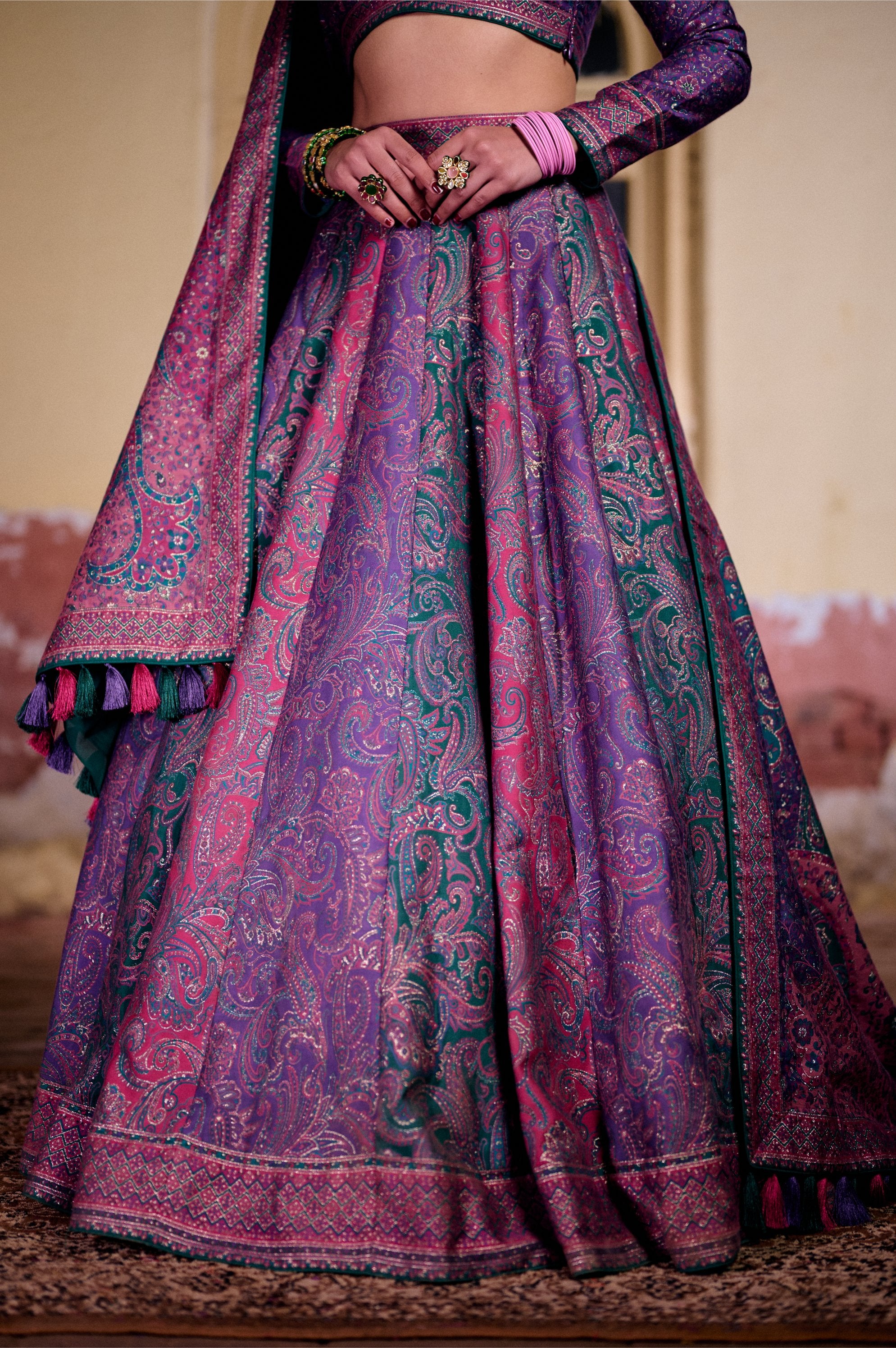 THE NOORBANO LEHENGA