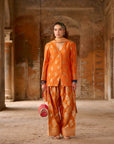 Basanti – Blazer Set with Farshi Salwar & Dupatta