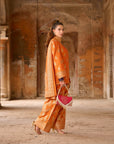 Basanti – Blazer Set with Farshi Salwar & Dupatta