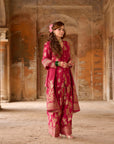 Chanchal – Blazer Set with Farshi Salwar & Dupatta