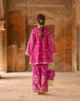 Jhilmil – Short A-Line Kurta with Farshi Salwar & Dupatta