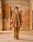 Rangili – Short A-Line Kurta with Farshi Salwar & Dupatta