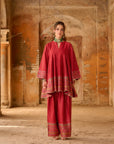 Chandni – Short Kali Kurta with Farshi Salwar & Dupatta