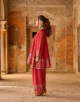 Chandni – Short Kali Kurta with Farshi Salwar & Dupatta
