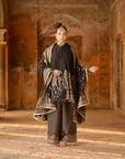Pataka – Short Kali Kurta with Farshi Salwar & Dupatta