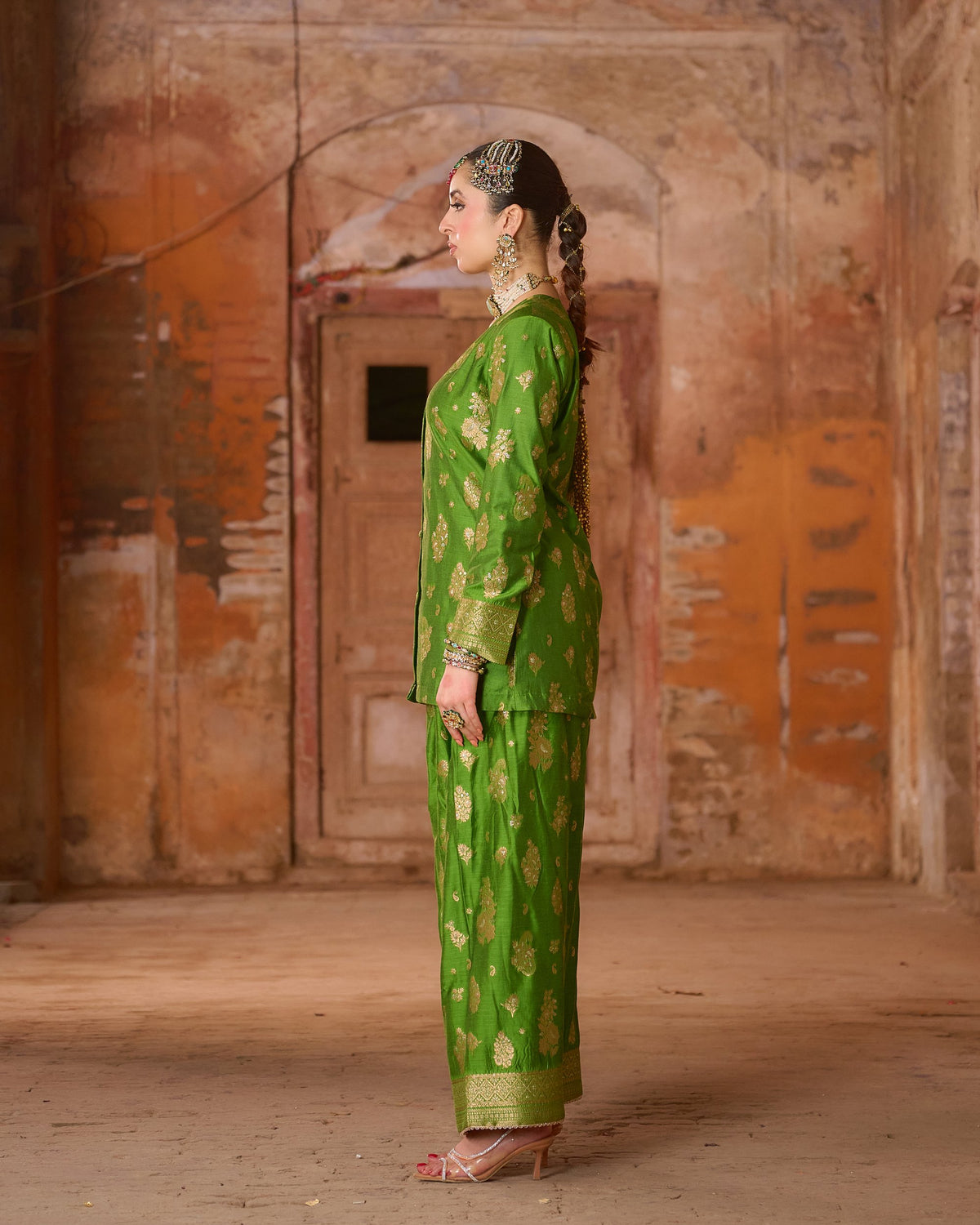 Titli – Blazer Set with Farshi Salwar &amp; Dupatta