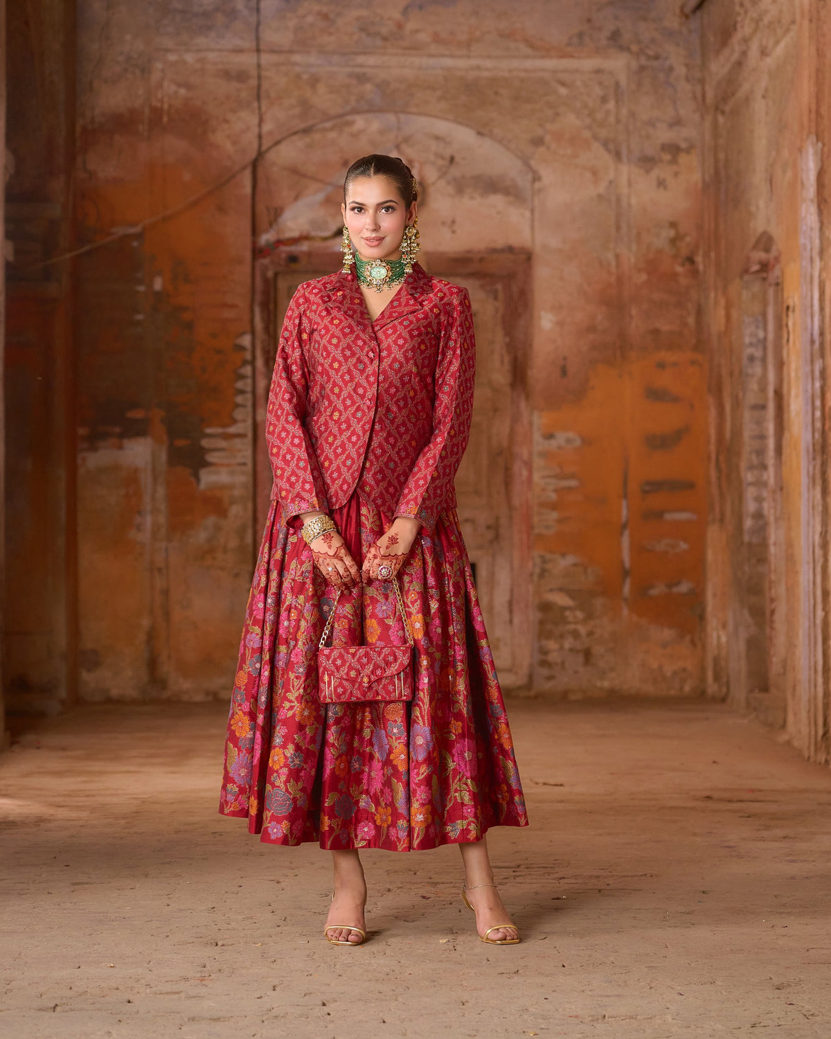 Phoolpari – Blazer &amp; Skirt Set