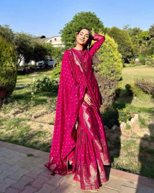 Jasneev Sidhu Grewal In Azeela Sharara