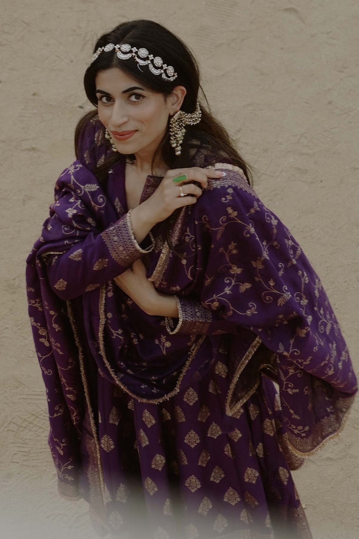 KIRAN KAUR IN JAMUNI MERAL ANARKALI