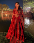 NEETI MOHAN IN LAAL MINARA LEHENGA