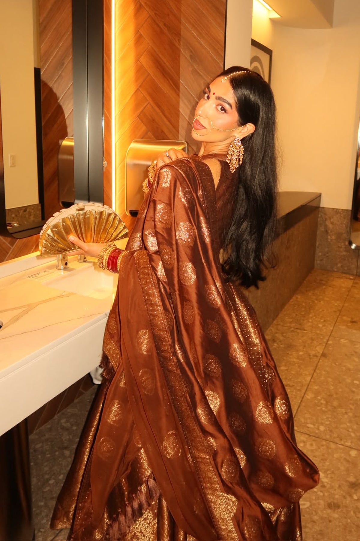 Priya Sindhu in THE SHABNAMI LEHENGA