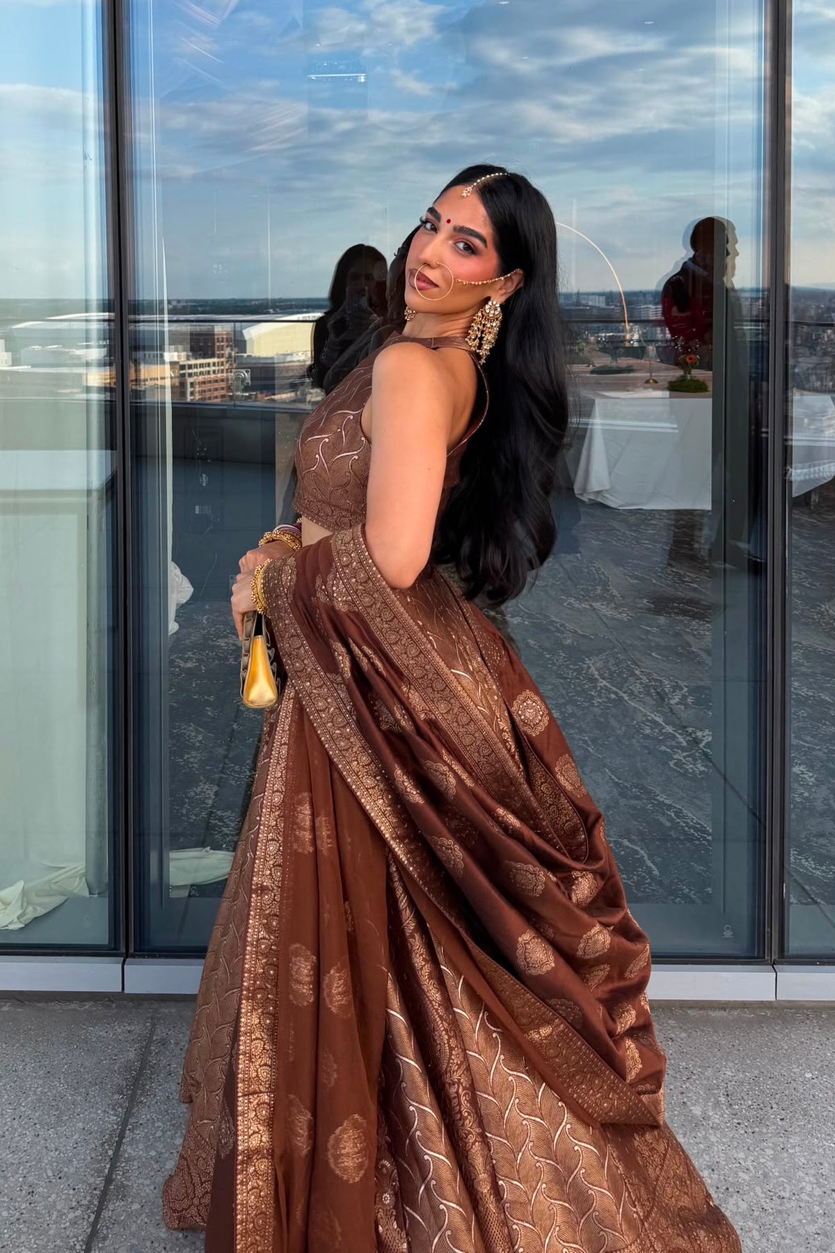 Priya Sindhu in THE SHABNAMI LEHENGA