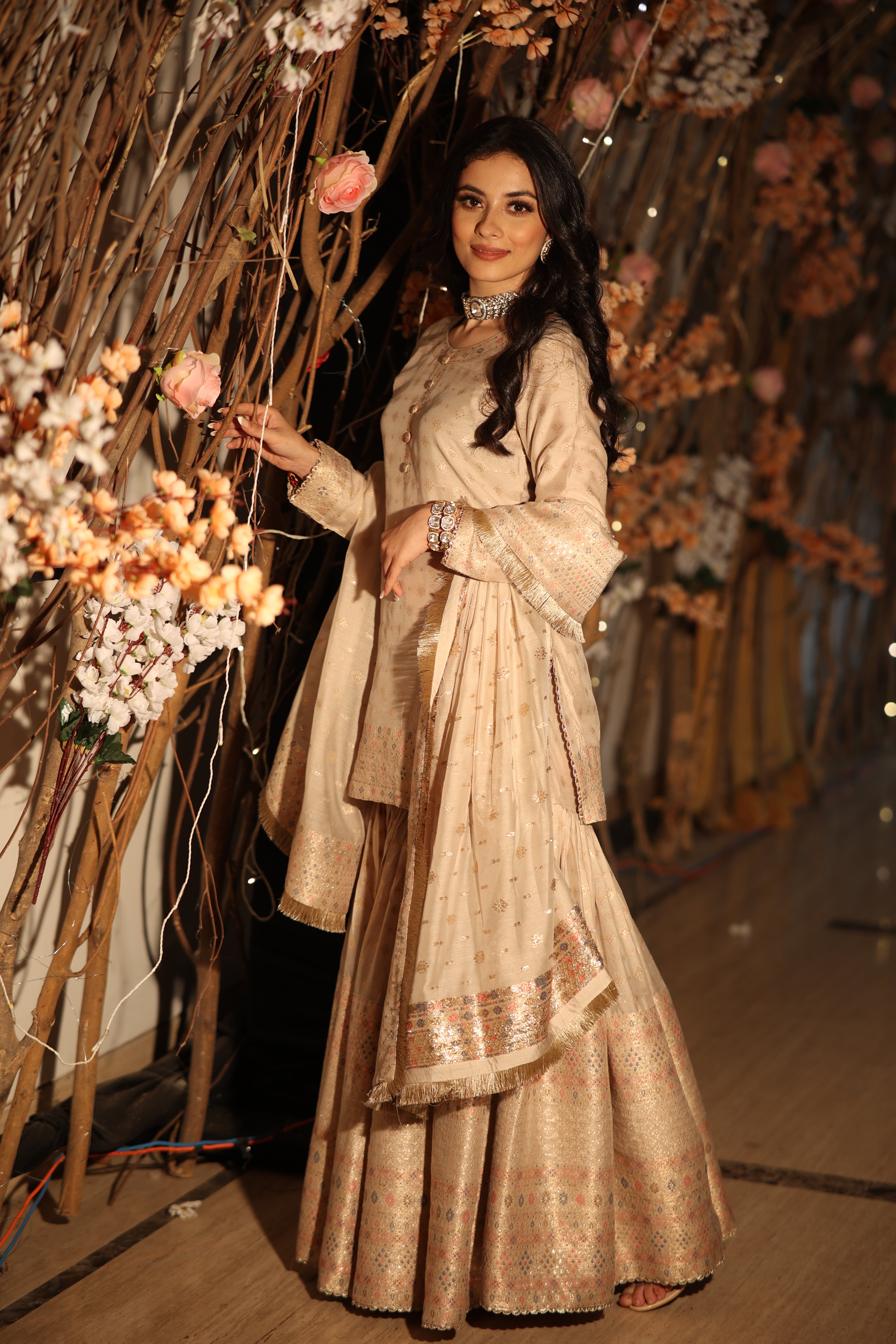 Designer sharara sale for bride