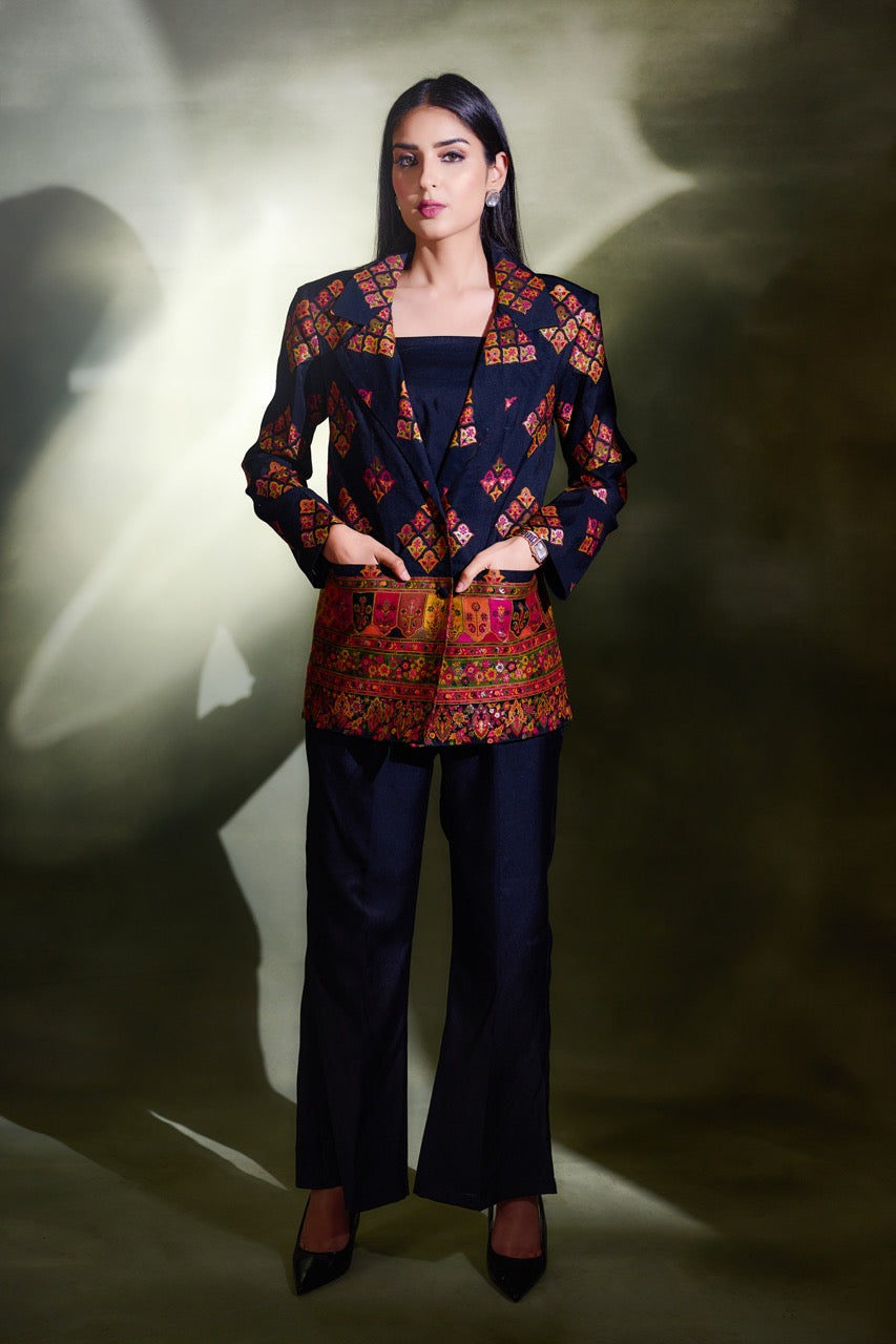 Ethnic blazer clearance for ladies